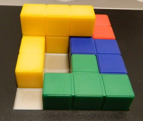Second Play in Blokus 3D