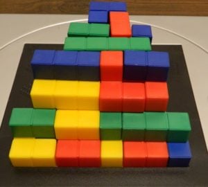 Two Player Steps Structure from Blokus 3D