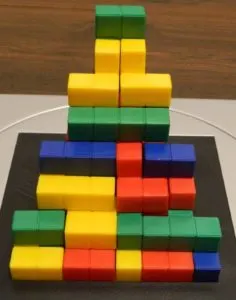 Four Player Steps Structure from Blokus 3D