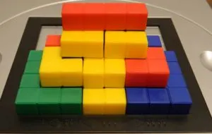 Two Player Pyramid Structure from Blokus 3D