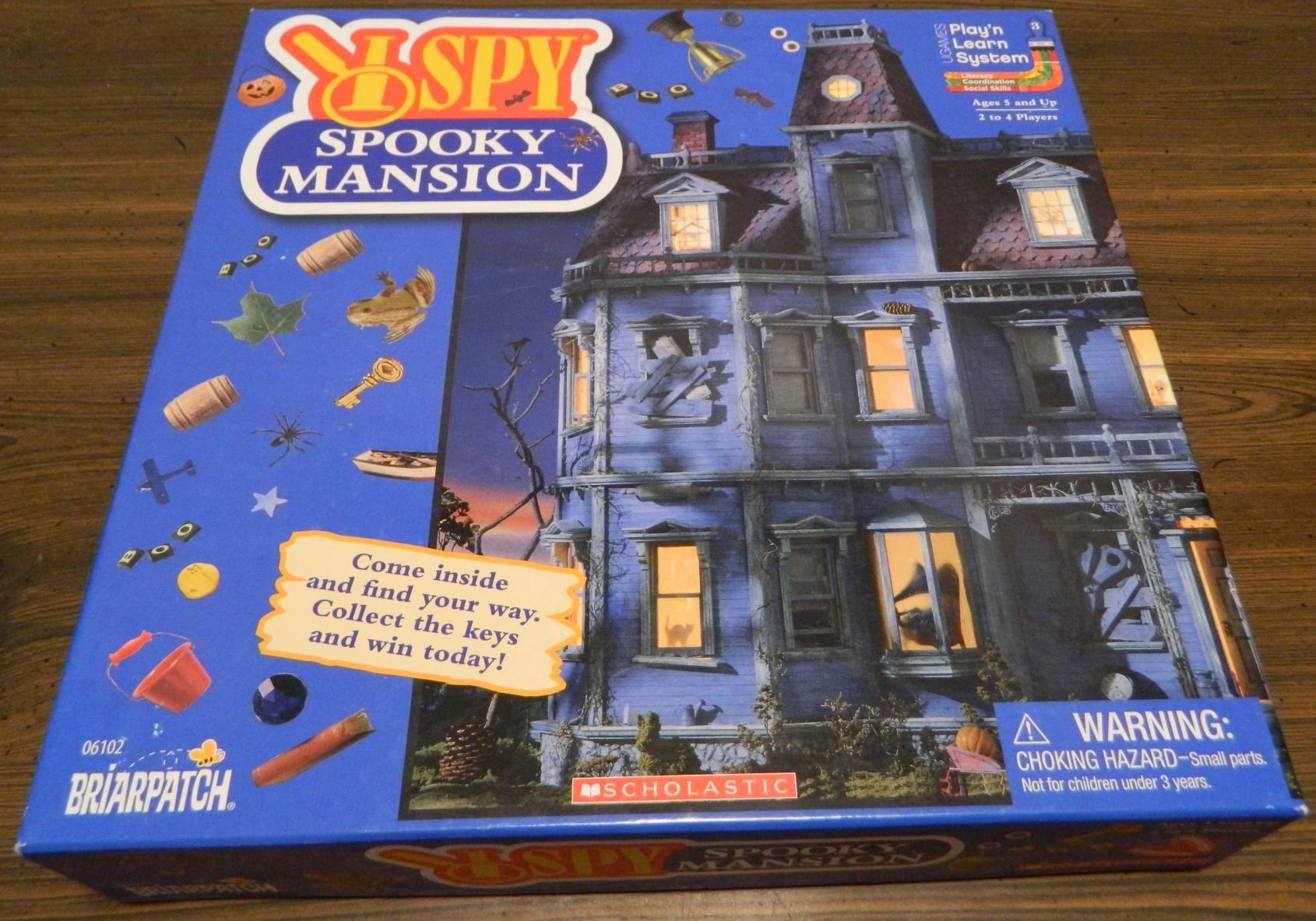 I Spy Spooky Mansion Board Game Review and Rules