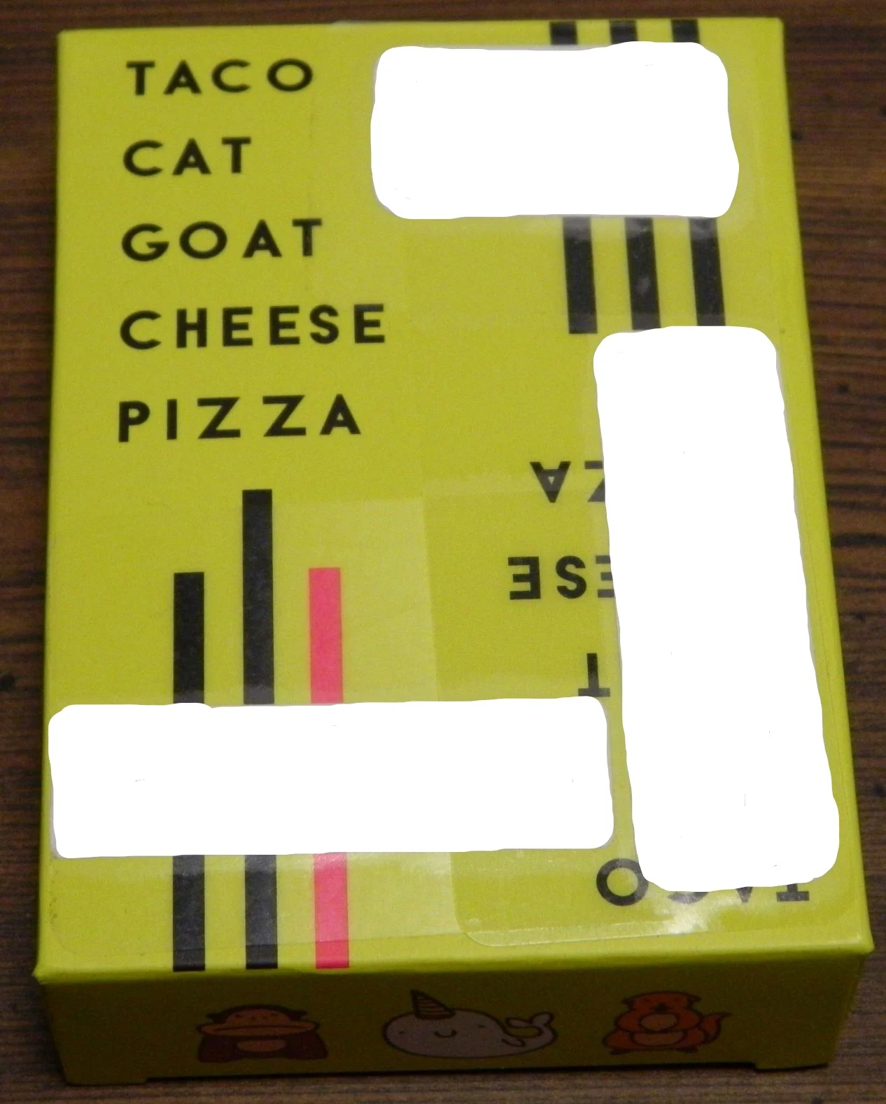 Box for Taco Cat Goat Cheese Pizza
