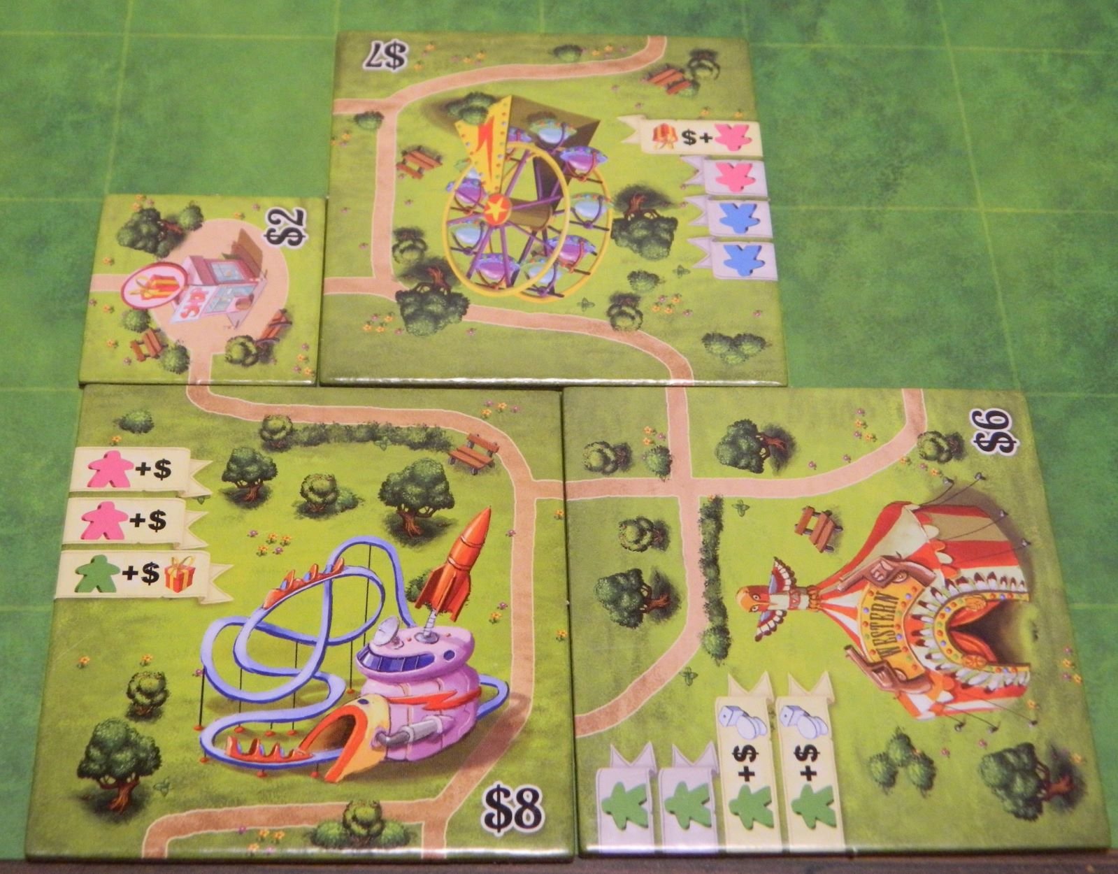 Plain Meeple - Board Game Coasters (qty 4)