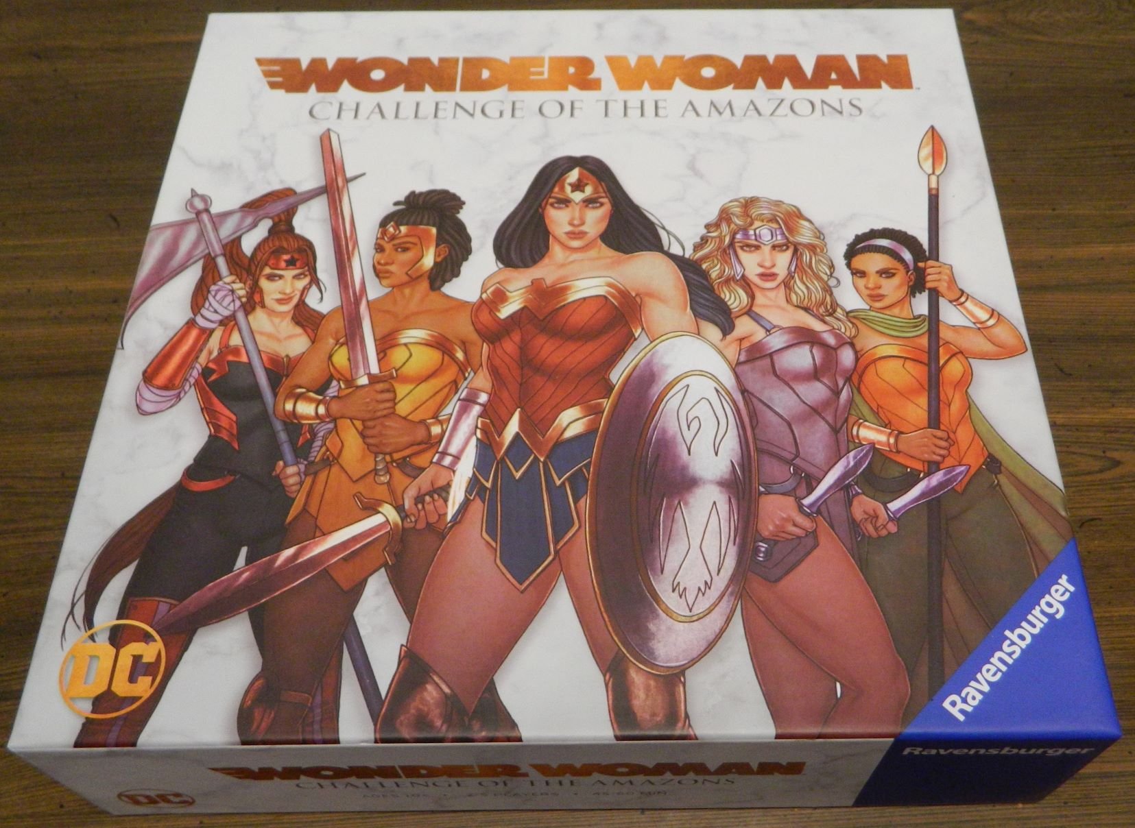 Wonder Woman: Challenge of the Amazons Board Game Review