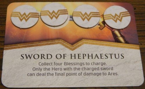 Sword of Hephaestus in Wonder Woman: Challenge of the Amazons