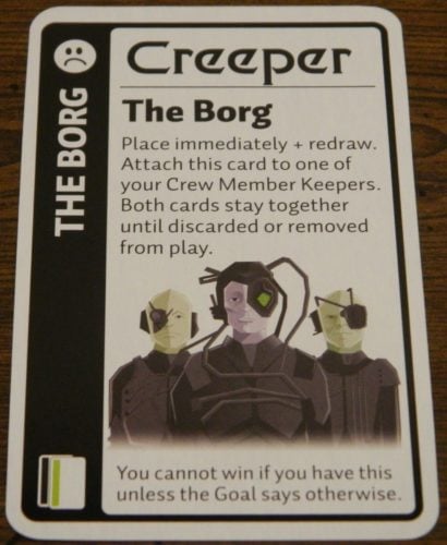 Creeper Card in Star Trek: Voyager Fluxx