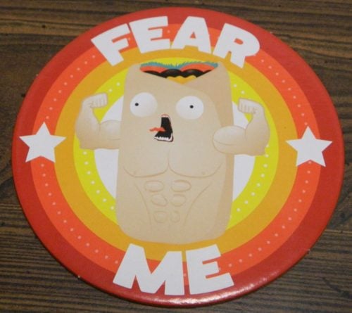 Fear Me Badge from Throw Throw Burrito