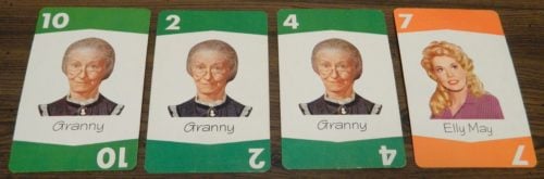 Play Cards in Set Back: The Beverly Hillbillies Card Game