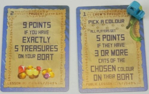 Lesson Cards in Isle of Cats