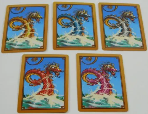 Dragon Cards in River Dragons