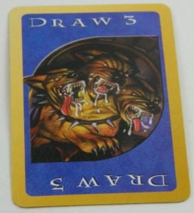 Draw Three Card UNO Harry Potter