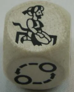 Dice Symbol in Flying Carpet