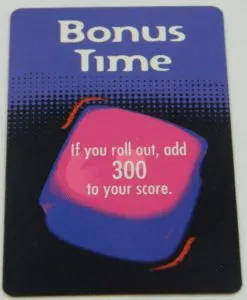 Bonus Time Card in Risk 'n' Roll 2000