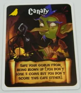 Canary Card from Greedy Greedy Goblins