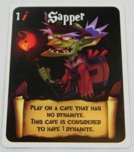 Sapper Card from Greedy Greedy Goblins