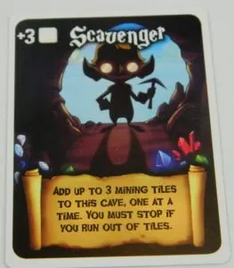 Scavenger Card from Greedy Greedy Goblins