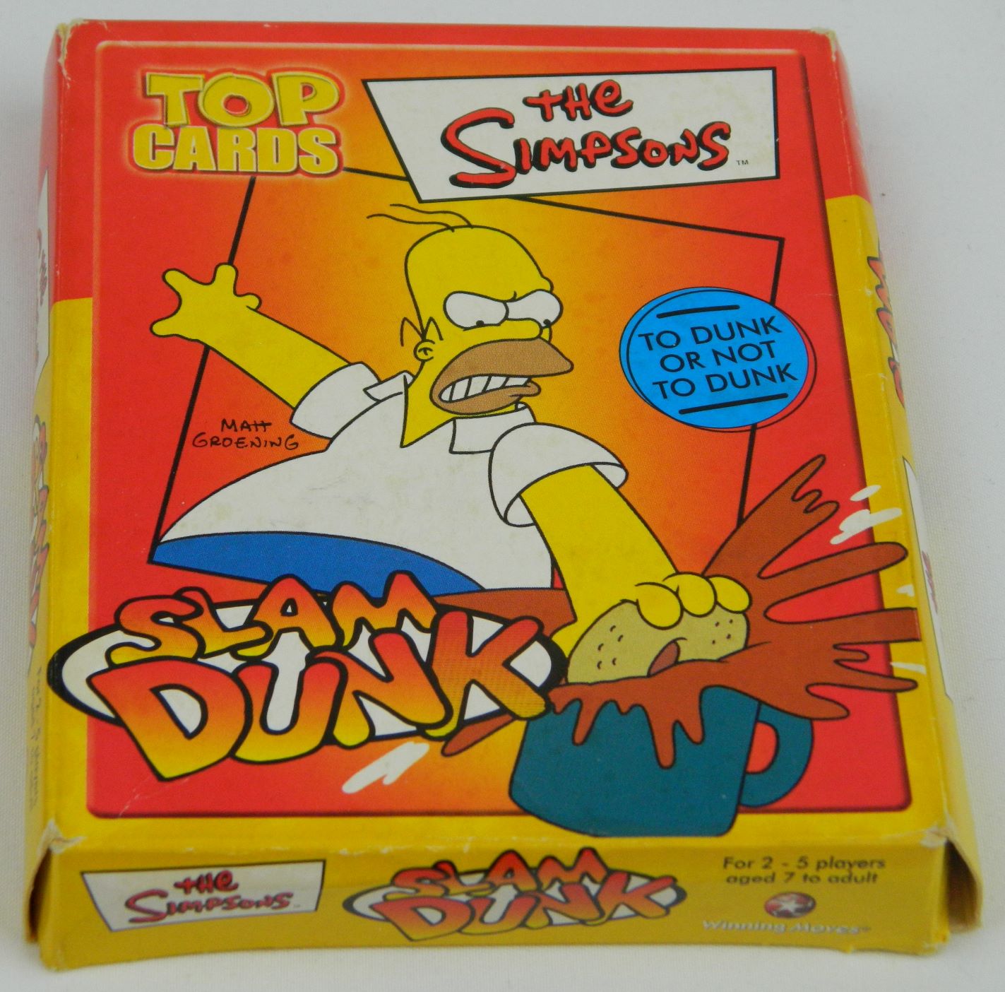 The Simpsons Slam Dunk Aka It’s Mine! Card Game Review and Rules