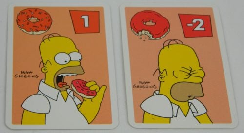 Sure Thing Cards in The Simpsons Slam Dunk