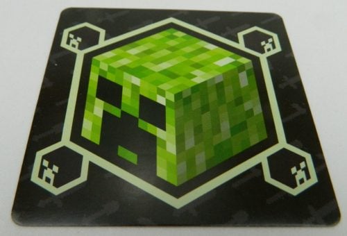 Creeper Card in Minecraft Card Game