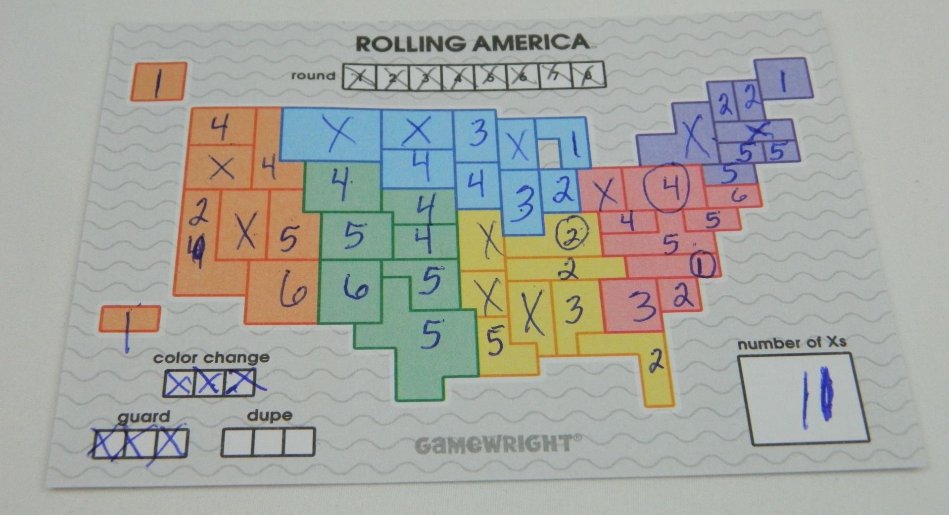 Rolling America Dice Game Review and Rules - Geeky Hobbies