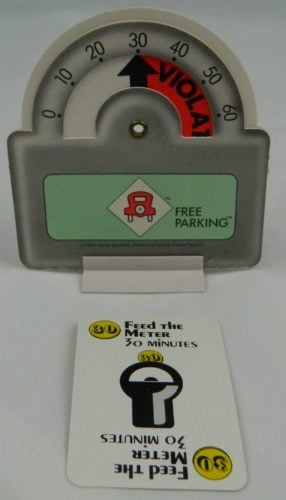 Feed the Meter Card in Free Parking