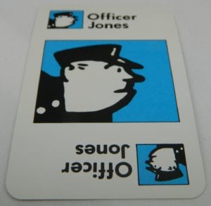 Officer Jones Card in Free Parking
