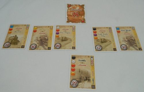 Most Destination Tickets for City in Ticket to Ride The Card Game