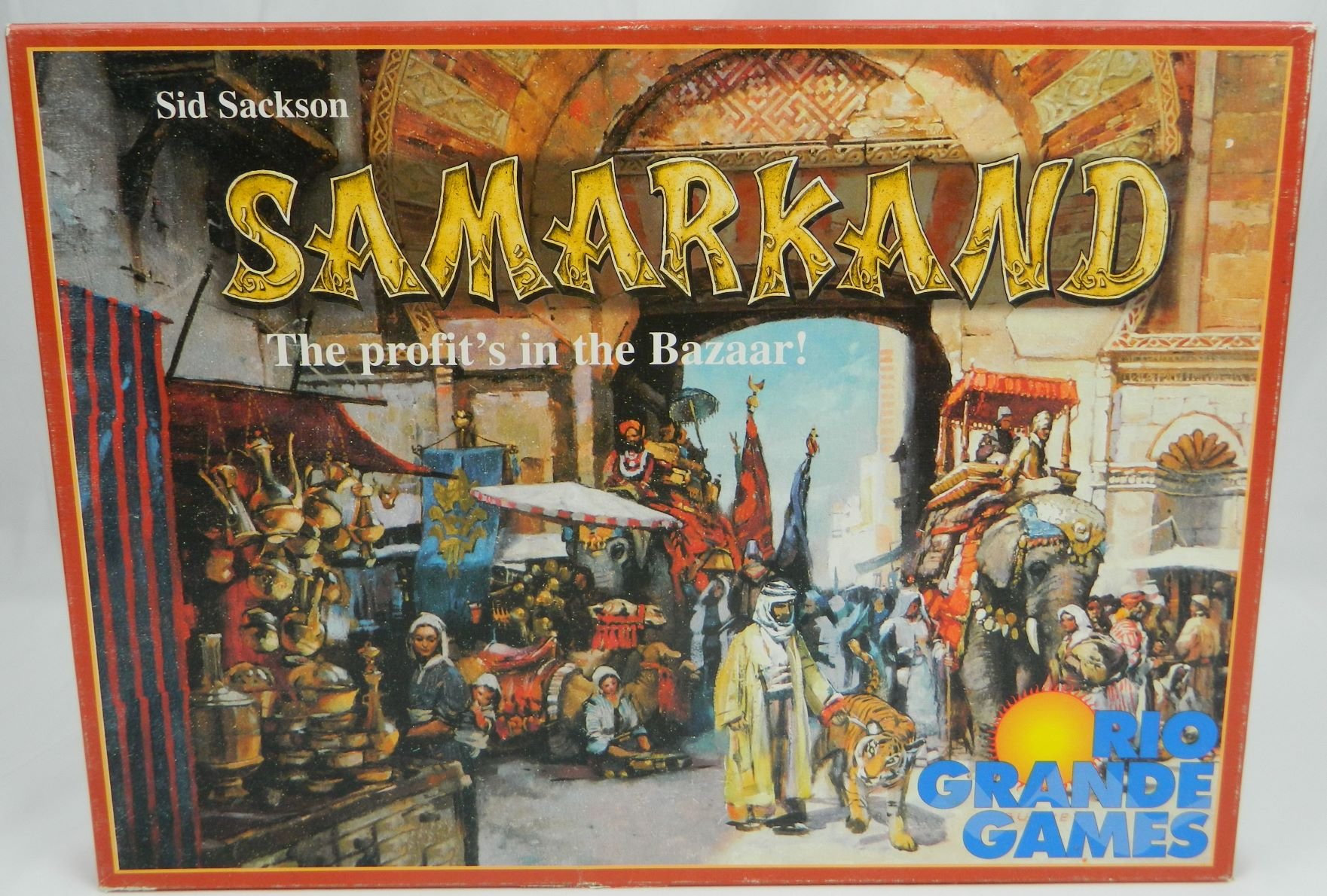 Samarkand Board Game Review and Rules