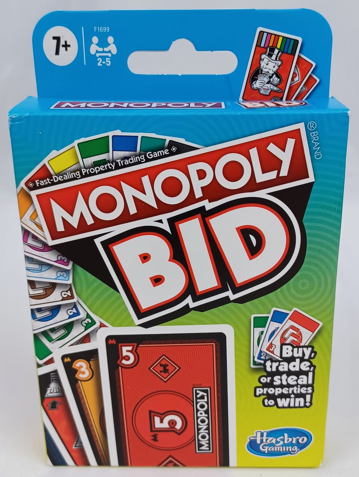 Monopoly Bid Card Game Review and Rules