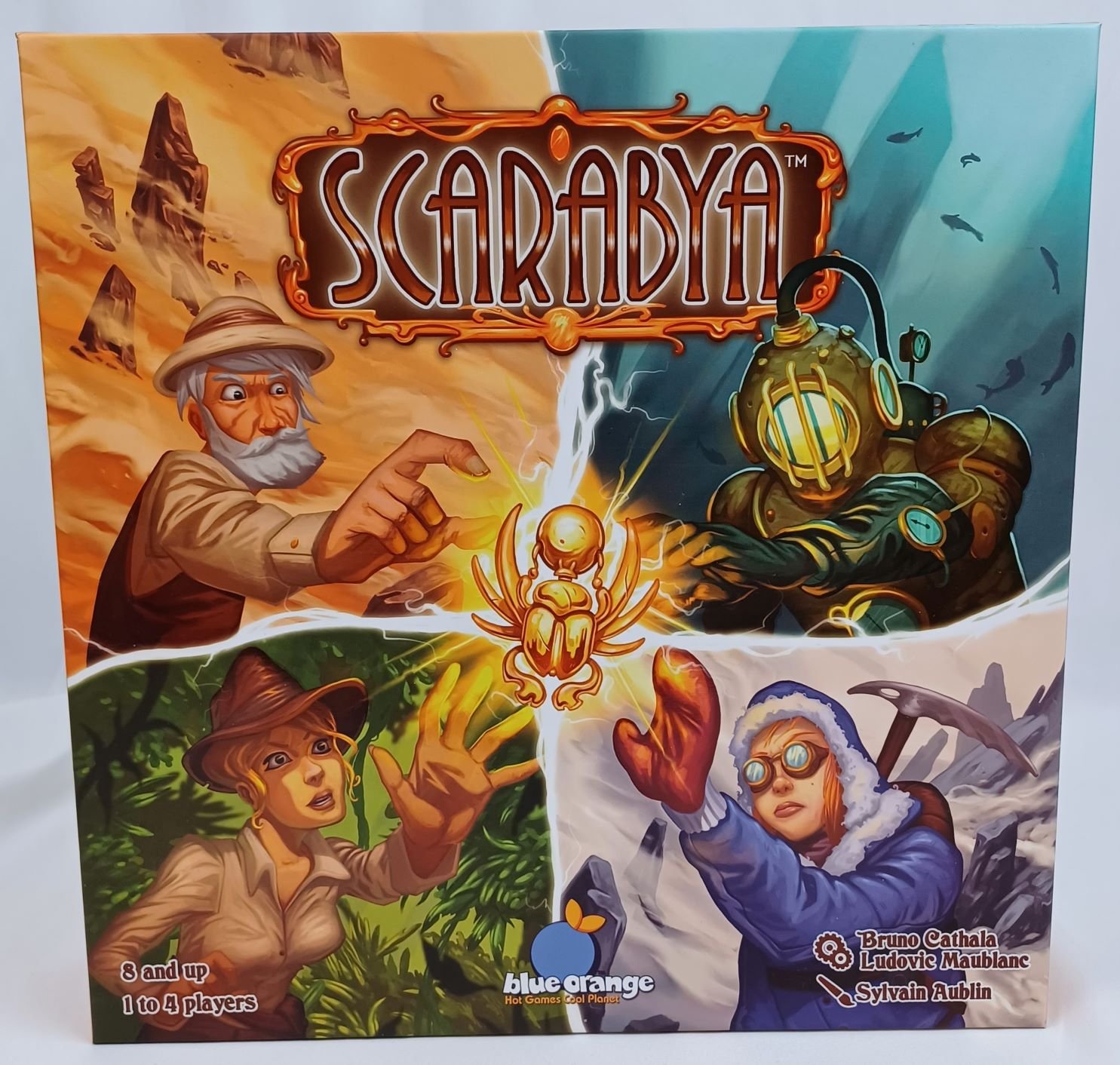 Scarabya Board Game Review and Rules