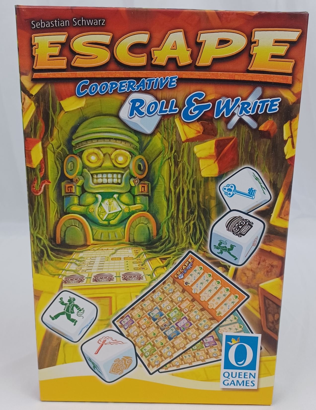 Escape Cooperative Roll & Write Board Game Review and Rules