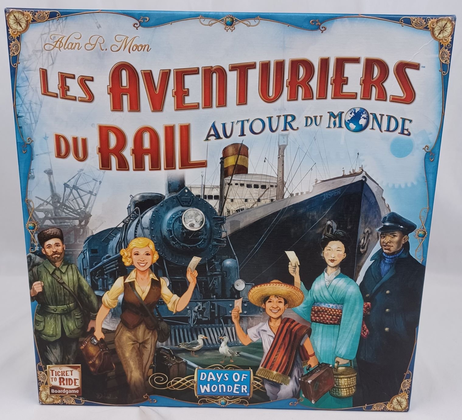 Box for Ticket to Ride Rails and Sails