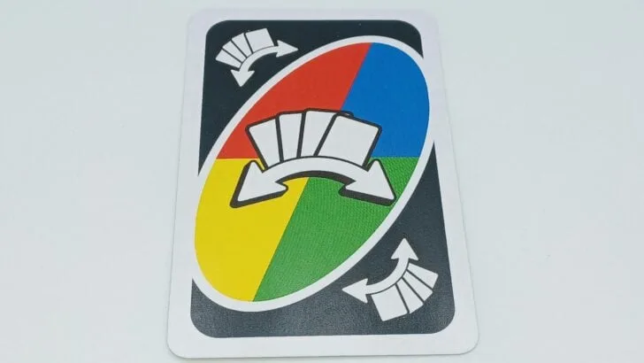 UNO All Wild Forced Swap card