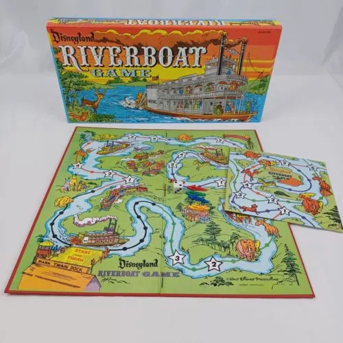 Components for Disneyland Riverboat Game