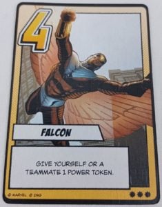 Hero Card Four in Infinity Gauntlet