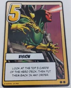 Hero Card Five for Infinity Gauntlet