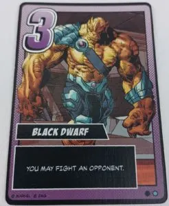 Thanos Card Three in Infinity Gauntlet