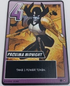 Thanos Card Four in Infinity Gauntlet