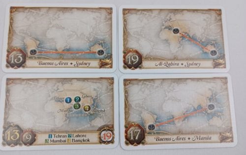 Choose New Tickets in Ticket to Ride Rails and Sails