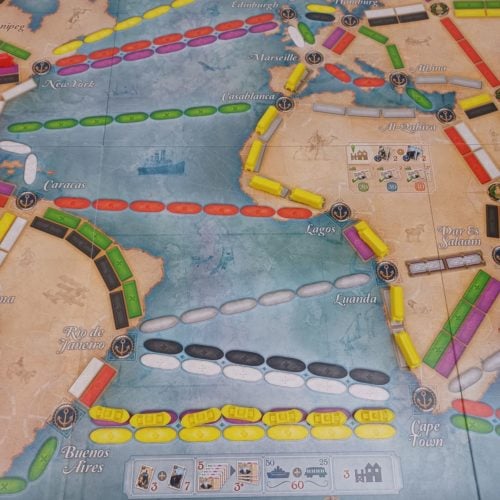 Complete Ticket in Ticket to Ride Rails and Sails