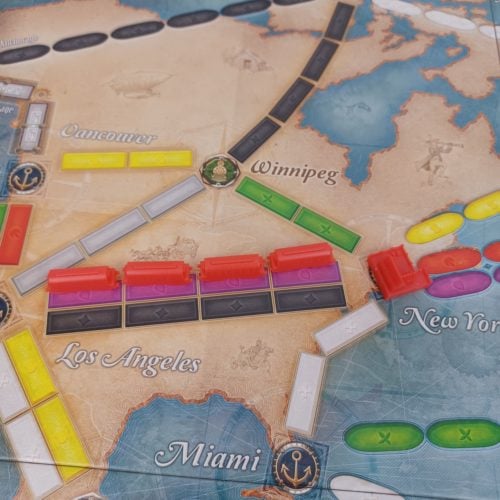 Place Harbor in Ticket to Ride Rails and Sails