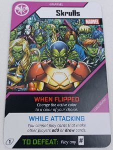 Defeat Enemy in UNO Ultimate Marvel