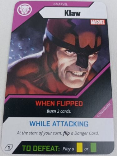 Start of Turn Action in UNO Ultimate Marvel