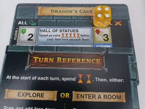 Covering Up Dungeon Space in One Deck Dungeon