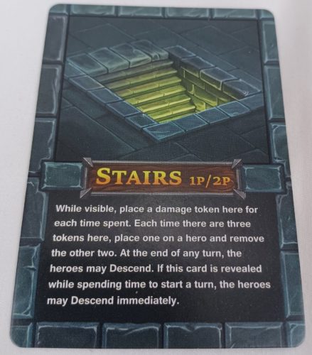 Stairs Card in One Deck Dungeon