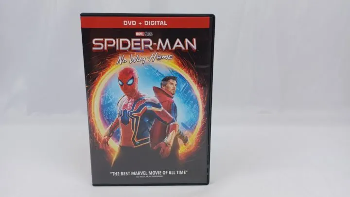DVD for Spider-Man: No Way Home