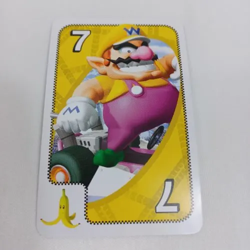 Banana Card in UNO Mario Kart