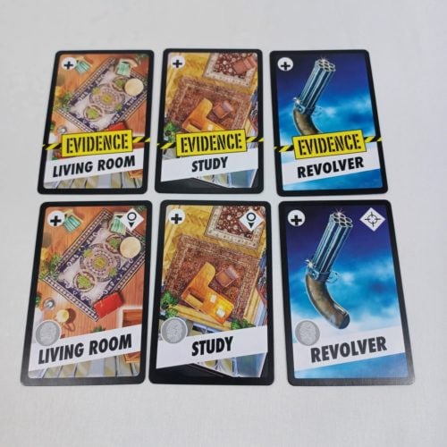 Advanced Game in Clue Card Game