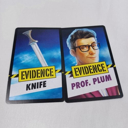 Ask A Question in Clue Card Game