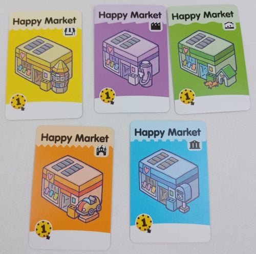 Variant Cards in Happy City